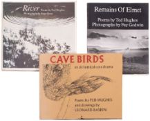 HUGHES, Ted . Cave Birds An Alchemical Cave Drama : illust by Leonard Baskin, org.
