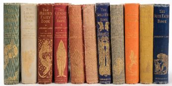 LANG FAIRY BOOKS : eleven volumes inc.