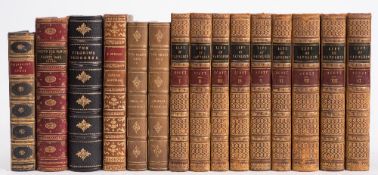 SCOTT, Sir Walter - The Life of Napoleon Buonaparte : 9 vol set, half gilt calf, 8vo, Edinburgh,