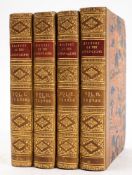 TURNER, S - The History of the Anglo-Saxons : 4 vols, large folding hand coloured map, 8vo,