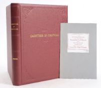 SYMONS, R - A Geographical Dictionary, or Gazetteer of the County of Cornwall : 2 folding maps,