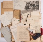 AN ARCHIVE of correspondence and diaries: many concerning legal matters etc.