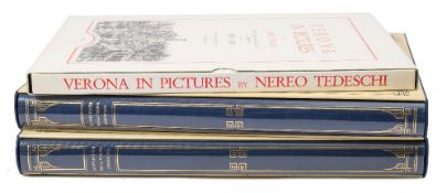 La Spendore Della Verona Affrescata : illust, org cloth in slipcase, folio, Editioni Valdonega,
