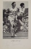BANNISTER, Roger - The First Four Minutes, signed on plate 33. cloth, 1955.