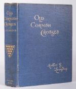 LANGDON, Arthur G - Old Cornish Crosses : illust. inc. folding map, org. cloth, 4to, Truro, 1896.