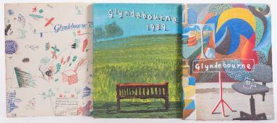 HOCKNEY, David : Three Glyndebourne Festival programmes, 1975, 89, 95,