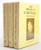 POLWHELE, Richard - The History of Cornwall : 7 vols bound in 3, illust, org.