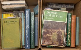 SAWYER, Frank - Nymphs and the Trout : org. cloth in d/w, 8vo, 1977.