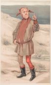 SPY PRINTS : a collection of 14 caricature lithographs of various Men of the Day, late 19th cent.
