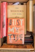 SPECIMEN BOOK : The Western Type Book - cloth in d/w, tall 8vo, Hamish Hamilton, 1960.