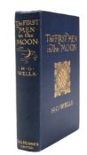 WELLS, H. G - The First Men in the Moon : 12 plates, org.