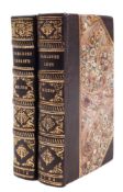 MILTON, John - Paradise Lost & Paradise Regain'd : well rebound in half calf, 8vo, 1764 & 1772.