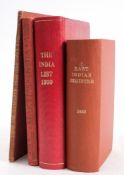 CLARK, F - The East-India Register and Army List, for 1853 : rebound cloth, 8vo, 1853.