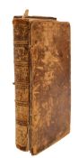 GLASSE, Hannah - The Art of Cookery, made Plain and Easy : calf front board detached,