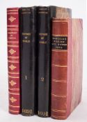 IZACKE, Samuel - Remarkable Antiquities of the City Of Exeter : frontis, fold plan, fold plate,
