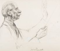 PANNETT, Juliet ( 1911-2005 ) English portrait artist : Leopold Stowkowski.