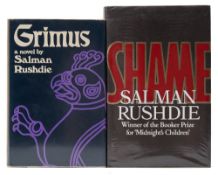 RUSHDIE, Salman - Grimus : cloth in d/w, 8vo, first ed, Gollancz, [author's first book], 1975.