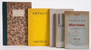 COCTEAU, Jean -- Orphee : frontis. by Picasso, org. cloth, 8vo, OUP, 1933.