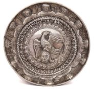 A Continental silver communion bowl,