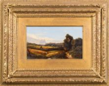 Thomas Whittle [19th Century]- Landscape with a view to The Crystal Palace beyond,