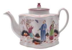 A single owner collection of New Hall porcelain.