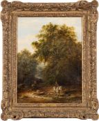 Frederick Richard Lee [1798-1879]- On the Lyd, South Devon,:- signed bottom right F.R.