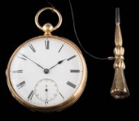 A gentleman's 18ct gold cased,