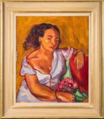 *WITHDRAWN Sir Matthew Smith [1879-1959]- Seated Girl,