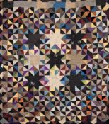 A Victorian patchwork quilt: worked in squares, triangles and stellar patches by L Maunder,