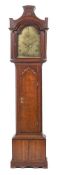 Saddleton, Lynn, an oak longcase clock: the eight-day duration,