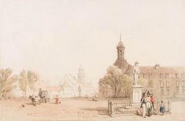 Alfred Gomersal Vickers [1810-1837]- Wilhelmplatz, Berlin,