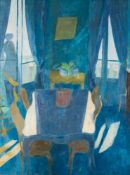 Pierre Bon Compain [20th Century]- Les Fenetres; an interior scene,