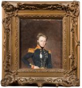 Jean Pierre Robelot [19th Century]- A small portrait of Parker D. Bingham Esq.