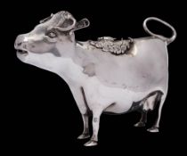 An Elizabeth II silver cow creamer, maker William Comyns & Sons Ltd, London,
