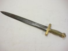 An American Model 1832 foot artillery sword:,