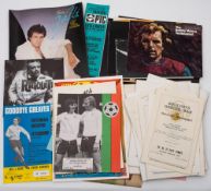 A collection of various autographed theatre, concert and other programmes:,