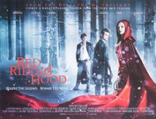 A group of four Fairy Tales Quad film posters:, 'Mirror Mirror', 'Into The Woods',