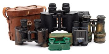 A pair of Air Ministry issue '6E/293 binoculars':,
