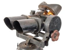 A pair of WWII period German 20° 10 x 80 binoculars, number '54123':,
