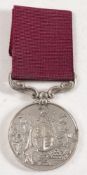 A Victorian Army LSGC medal to 'Corp Geor Argent 58th Foot':.