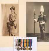 A miniature group of six to Lieut Col Humphrey Gilbert Grace, Indian Army:, GRV Military Cross,