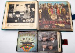 The Beatles, 'Rubber Soul', 'Sgt Peppers Lonely Hearts Club Band', 'Help!' and 'Let it Be' LPs:,