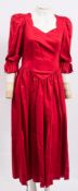 Two vintage Laura Ashley evening dresses:,