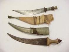 Two North African jambiya:,