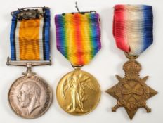 A WWI trio. to '11532 Pte W C Hooper C Gds':.
