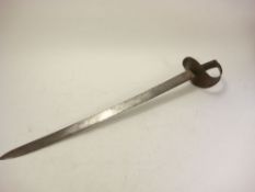A British Royal Naval boarding cutlass-1804 pattern:.