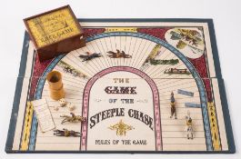 'The Royal Race Game':, comprising six diecast steeplechase horses with riders,