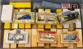 A boxed group of Lledo Days Gone by and Golden Age of Steam vehicles:,