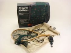 A pair of Ron Thompson 'Ontario' hip waders:, size eleven,