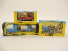 Corgi No 72 Ford 5000 Super Major Tractor with Trenching Bucket:,
